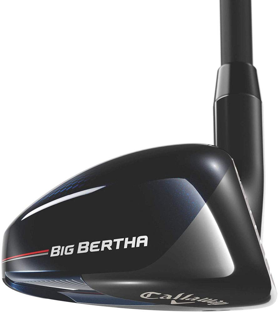 Callaway BB B21 5 Hybrid surface-contact detail emphasizes mis-hit forgiveness.