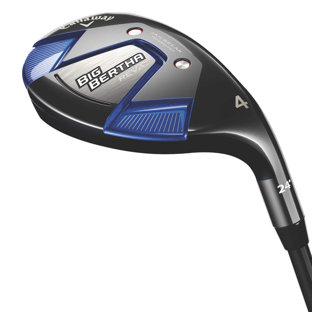 Callaway BB REVA 6 Hybrid front face delivers consistent launch for longer, straighter shots