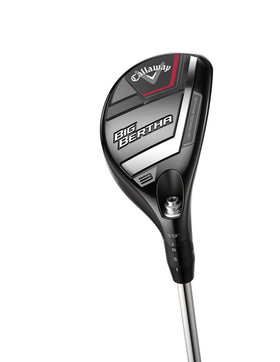 Callaway Big Bertha 5 Hybrid with inviting shape for easy, forgiving shots.
