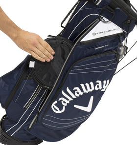 Callaway Cart Cooler fits most riding carts for easy transport.