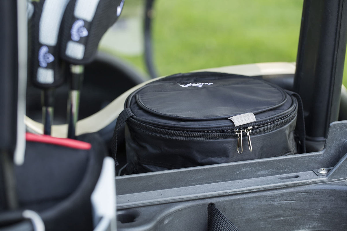 Callaway Cart Cooler with Velcro top for quick beverage access.