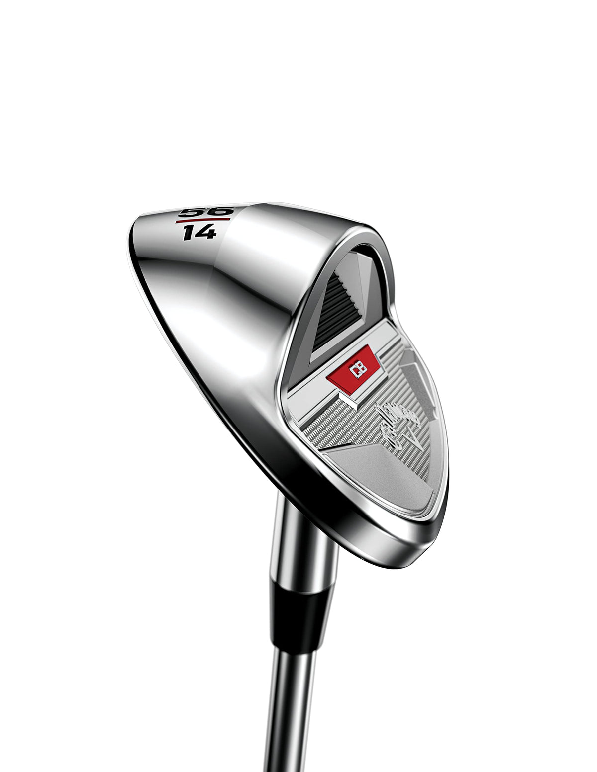 Callaway CB Chrome Approach Wedge grip detail supports solid control