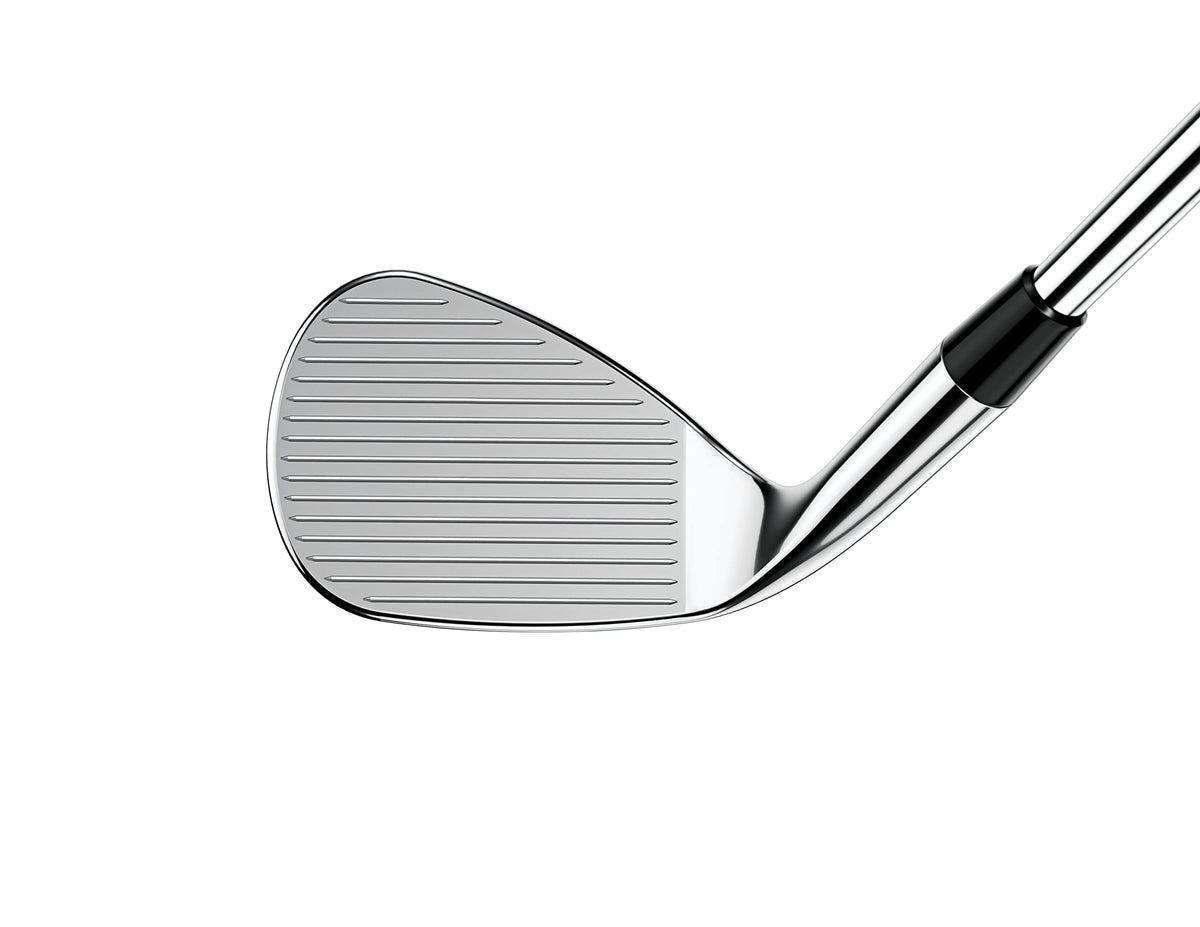 Callaway CB Chrome Lob Wedge sand-shot setup to escape greenside bunkers confidently.