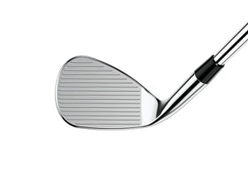 Callaway CB Chrome Lob Wedge sand-shot setup to escape greenside bunkers confidently.