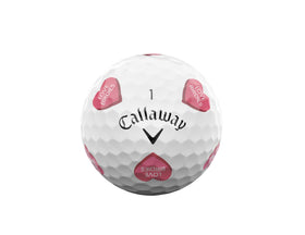 Soft feel close-up on Callaway Chrome Soft 2026 cover for comfortable feedback