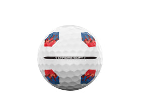 Callaway Chrome Soft flight demo illustrating consistent trajectory and distance