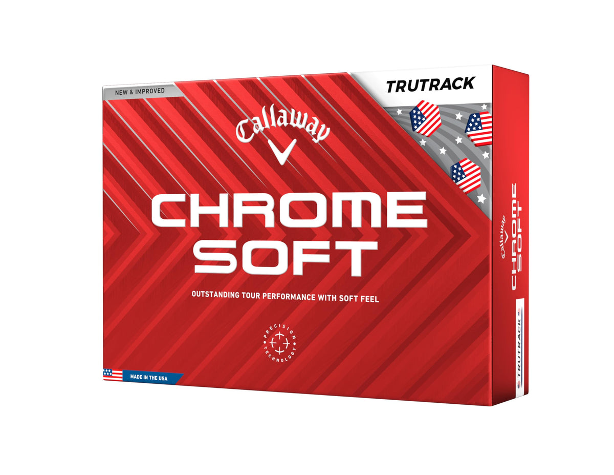 Callaway Chrome Soft golf balls core focus for faster speeds and distance potential.