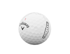 Callaway Chrome Soft practice ball packaging compact box ideal for practice rounds