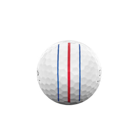 Callaway Chrome Soft X pack-shot highlighting Tour-level performance in white