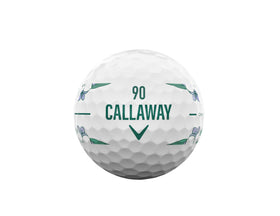Aerodynamic package on Chrome Tour 2026 ball emphasizes distance consistency