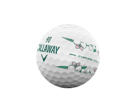 Chrome Tour 2026 ball dimple pattern indicates stable flight design