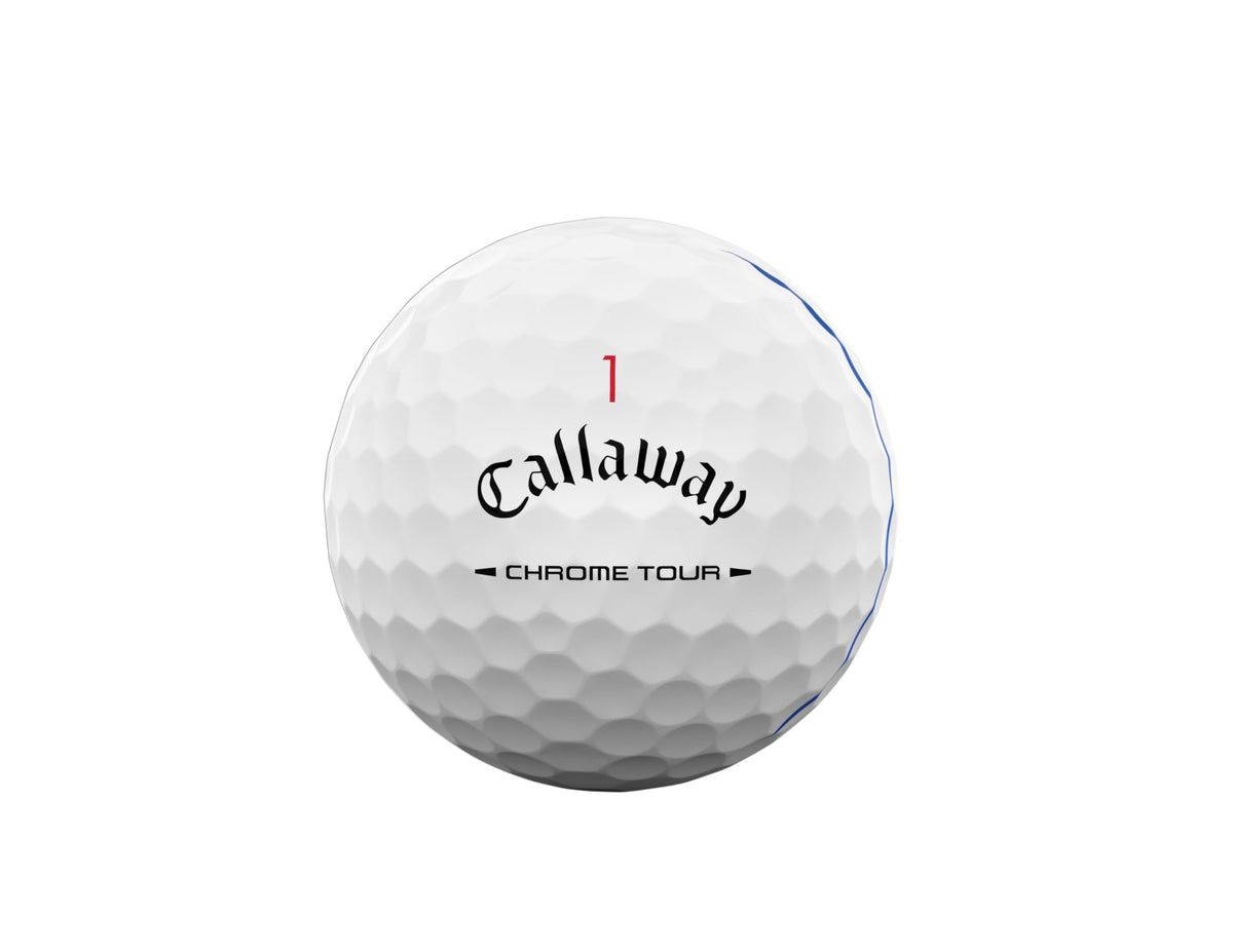 Callaway Chrome Tour 2026 ball mantle speeds for distance potential