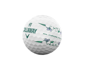 Greenside control focus on Chrome Tour 2026 ball for versatile short game