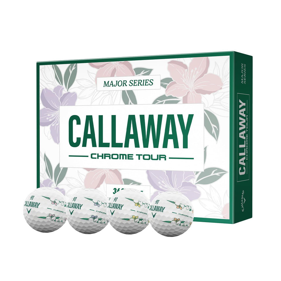 Callaway Chrome Tour 2026 ball pack shot highlights tour performance potential