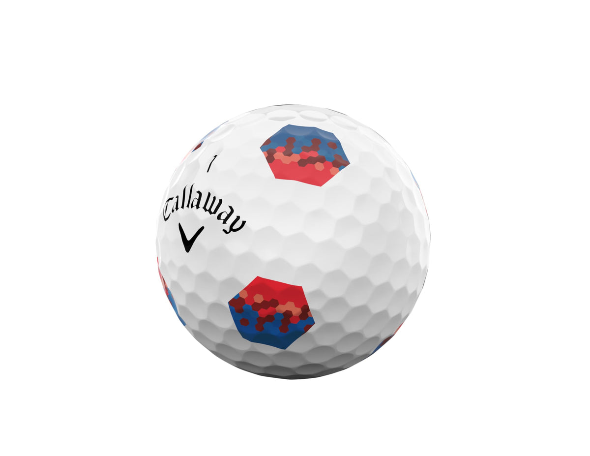 Callaway Chrome Tour 2026 ball side shot emphasizing speed technology for longer, consistent flight