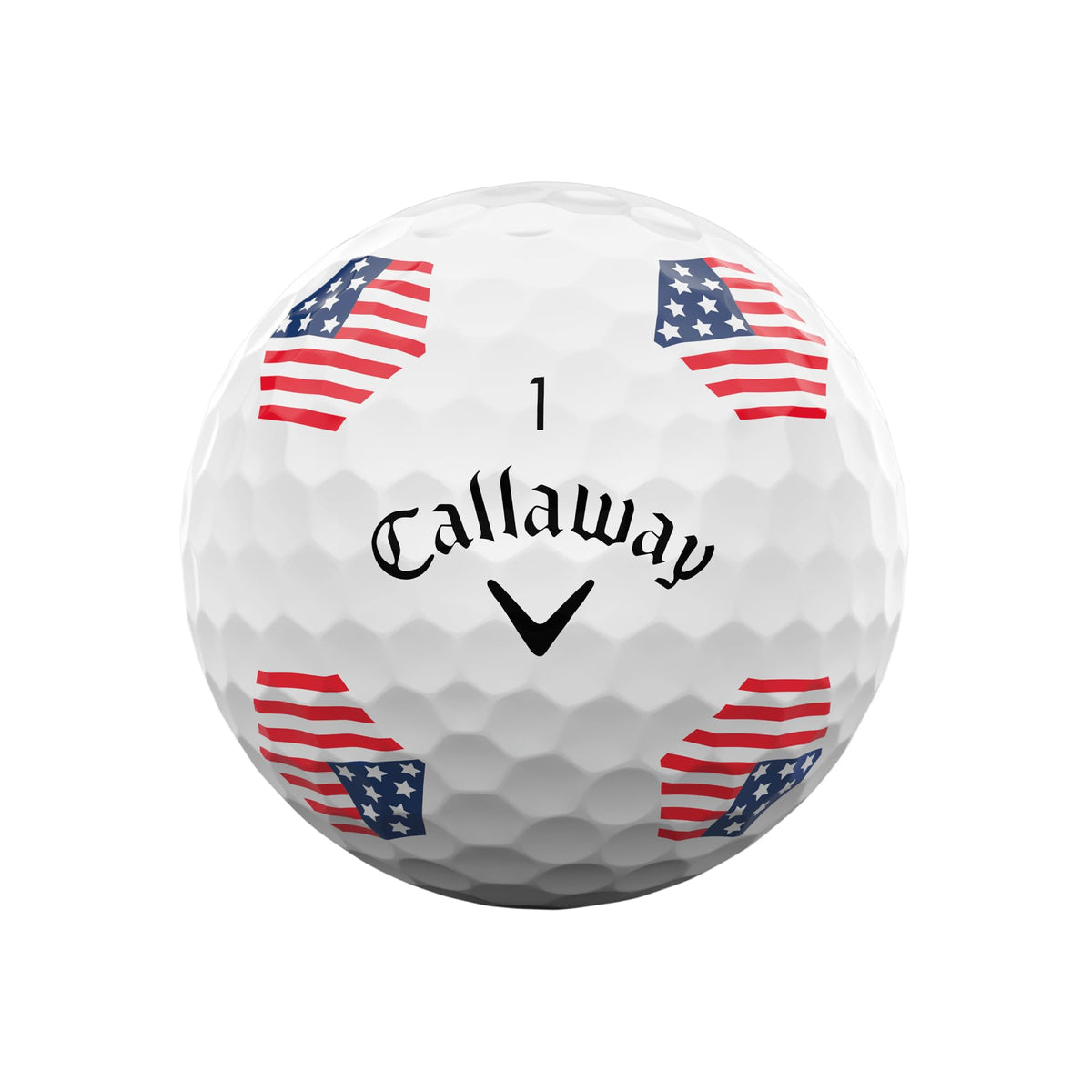 Callaway Chrome Tour aero-seam texture showcases stable flight