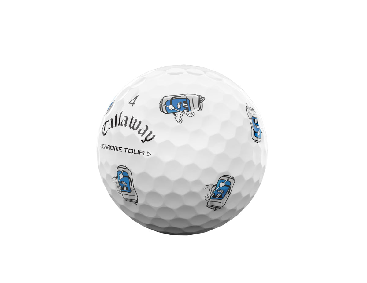 Callaway Chrome Tour balls ready for on-course performance and confident play.