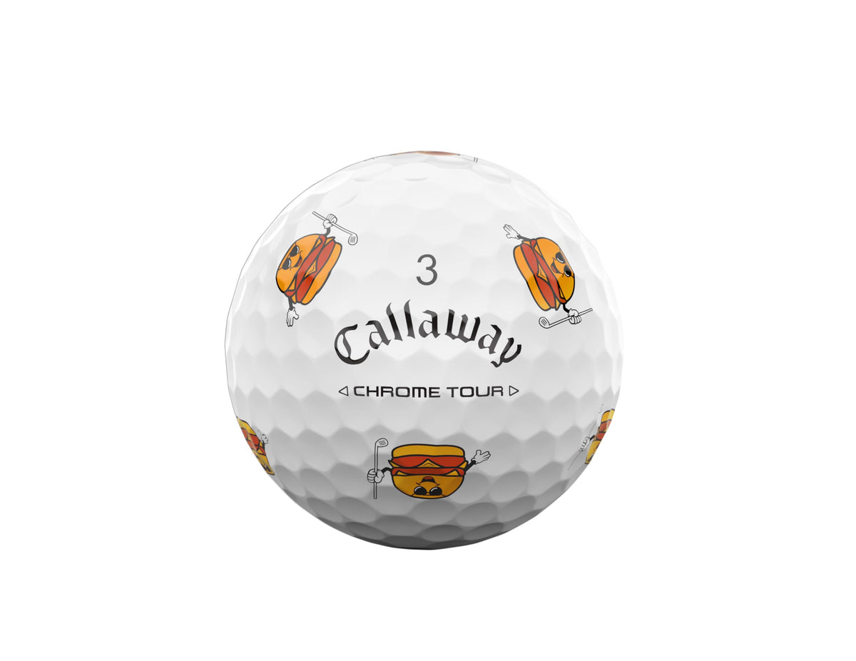 Callaway Chrome Tour balls precision technology proven by millions of proof points.