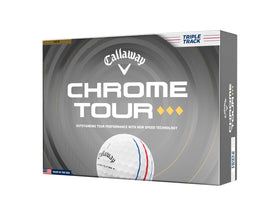 Callaway Chrome Tour Triple Diamond 26 front view showcases premium chrome finish
