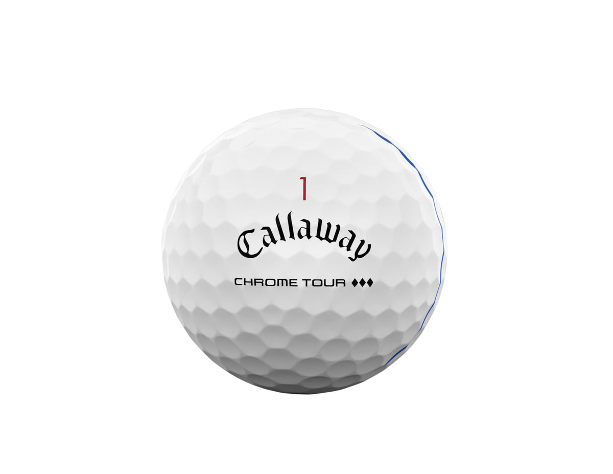 Callaway Chrome Tour triple track alignment lines enhancing putting setup