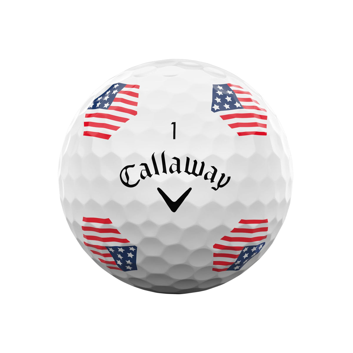 Callaway Chrome Tour X ball seamless aero provides a stable, predictable flight.