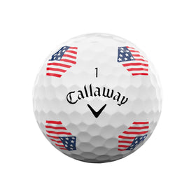 Callaway Chrome Tour X ball seamless aero provides a stable, predictable flight.