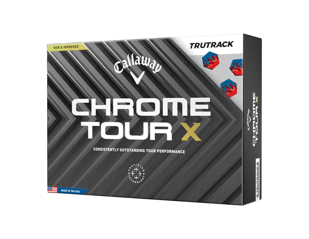 Callaway Chrome Tour X core focus reveals hyper fast soft core for speed and distance.