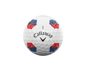 Callaway Chrome Tour X seamless aero view supports a consistent, penetrating flight.
