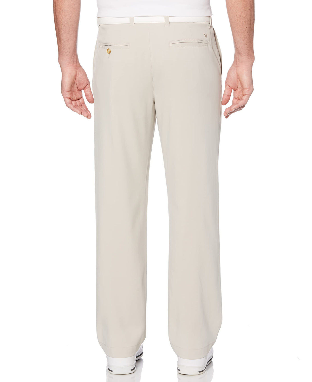 Callaway Classic Pants Silver Lining — back pocket detail shows clean silhouette and practicality.