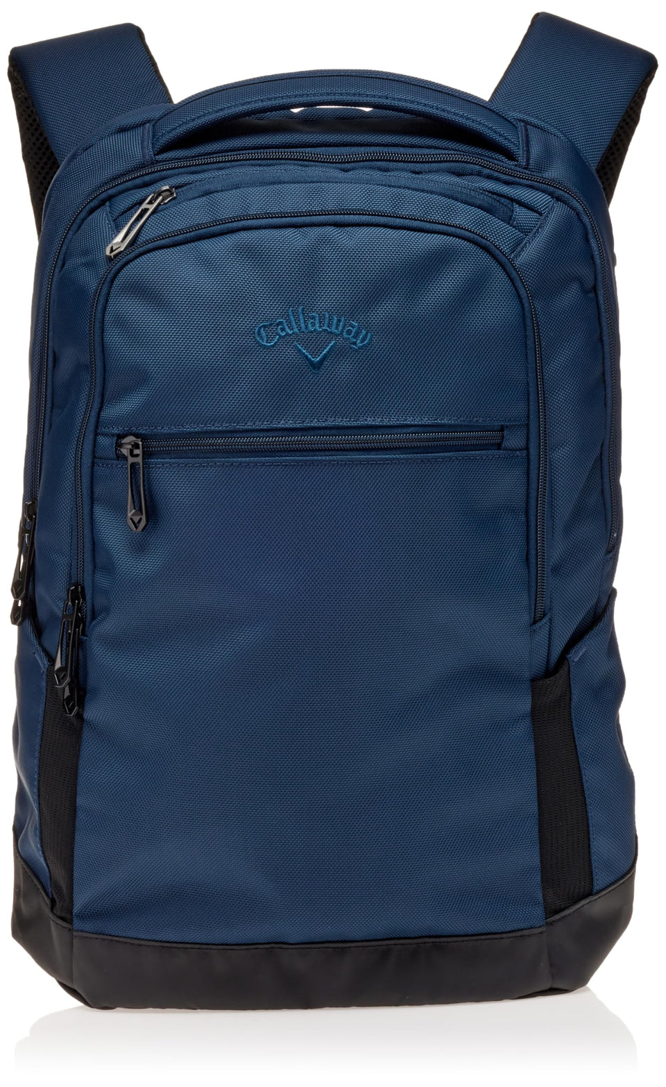 Callaway Clubhouse Backpack Navy front view highlights compact, versatile everyday carry.