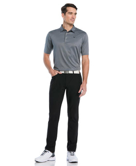 Callaway Epic Five Pocket Golf Pants Caviar – fabric detail close-up emphasizing lightweight tricot and moisture-wicking comfort.