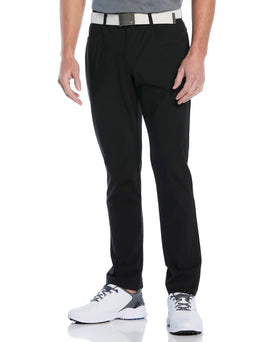 Callaway Epic Five Pocket Golf Pants Caviar – front view with sleek tapered silhouette for on-course mobility.