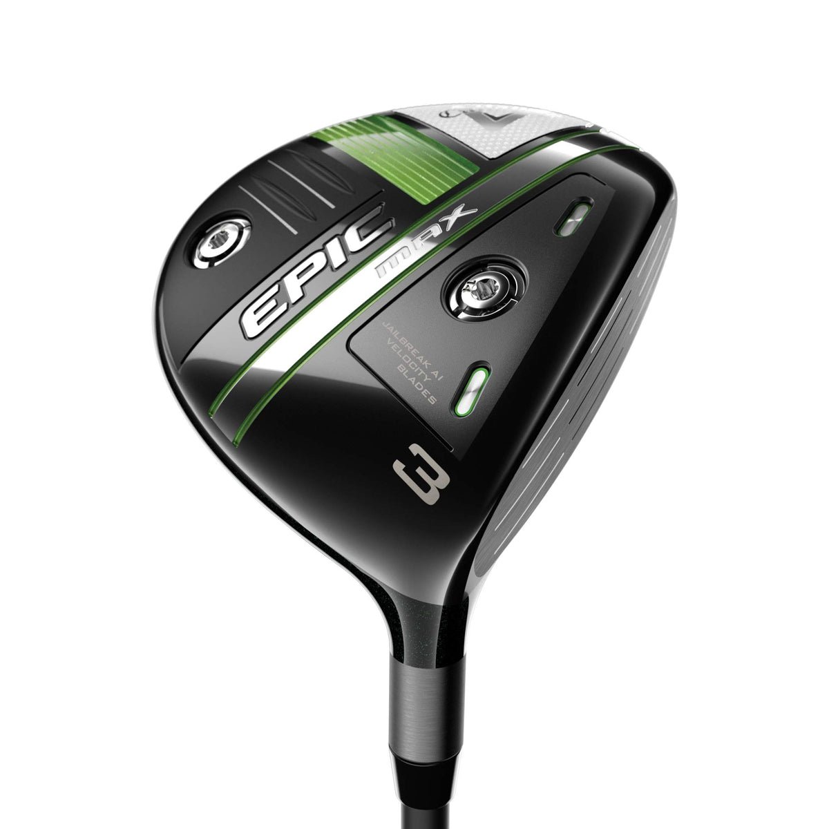 Callaway Epic Max 5FW Cypher 50g head design boosts confidence at impact