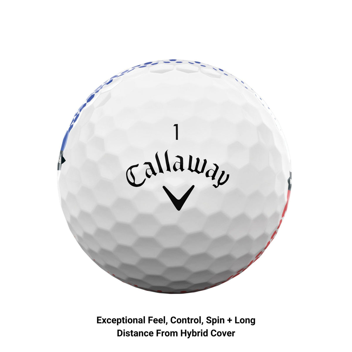 Callaway ERC Soft hybrid cover close-up showing durable, soft-touch surface