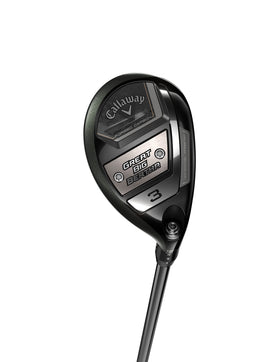 Callaway GBB 5 Hybrid graphite shaft close up showing speed and forgiveness