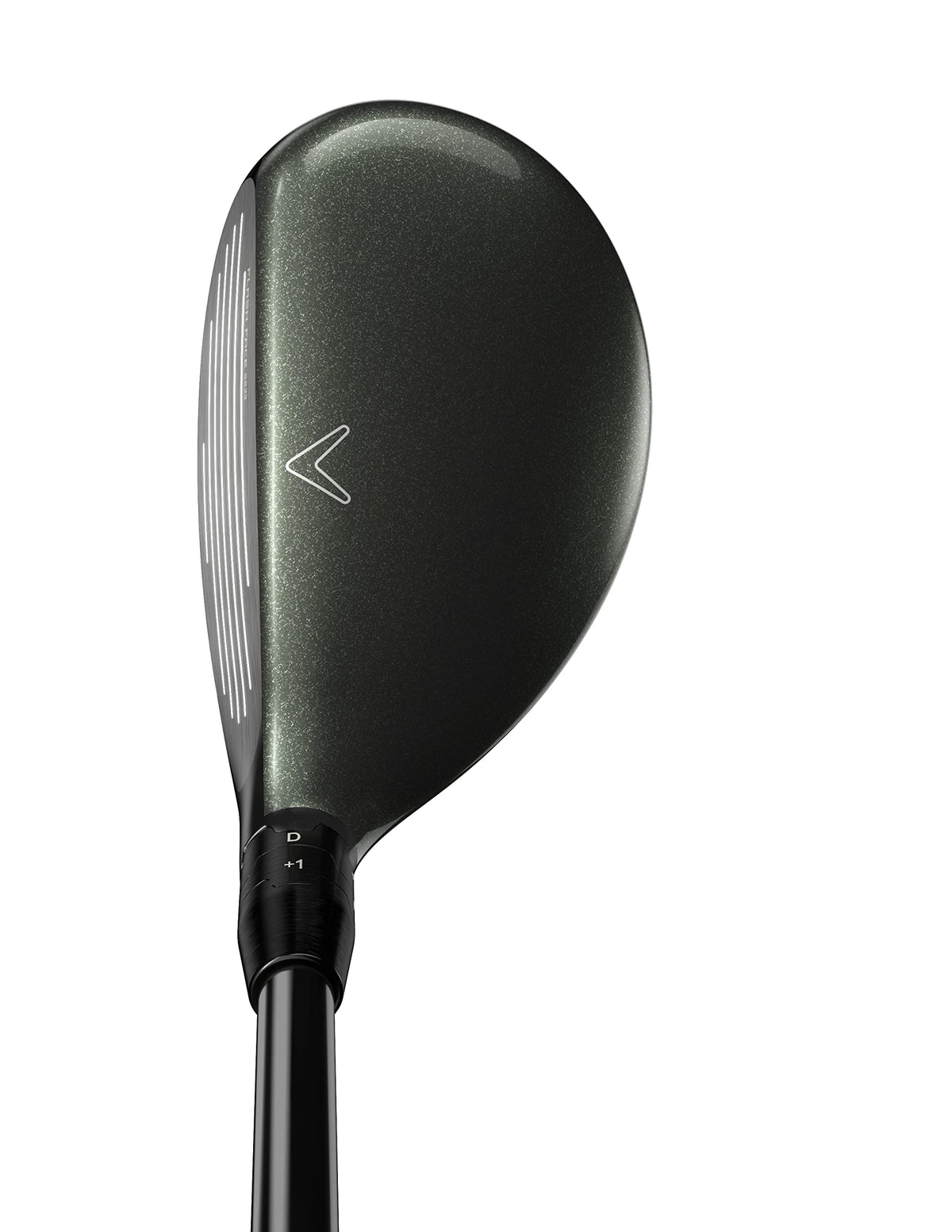 Callaway GBB 5 Hybrid on swing view emphasizes light weight feel