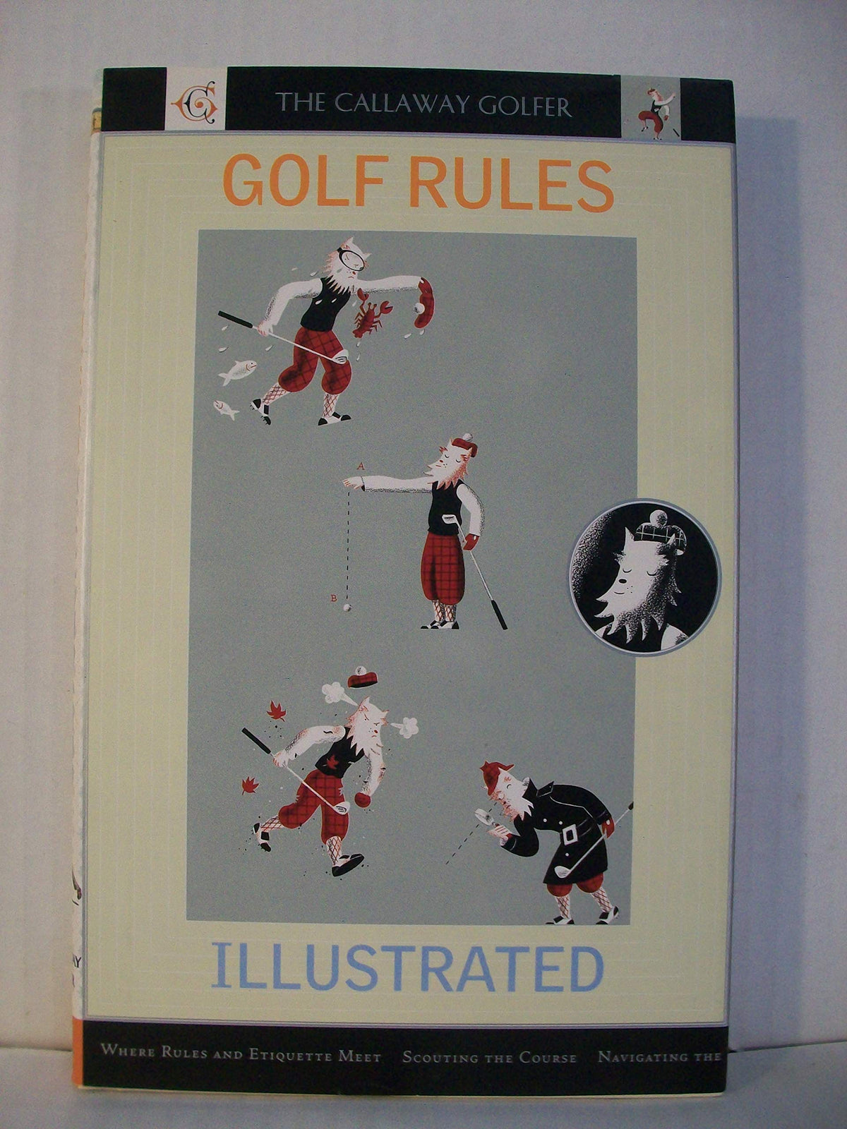 Callaway Golfer Rule Illustrations cover aids quick on-course rule reference