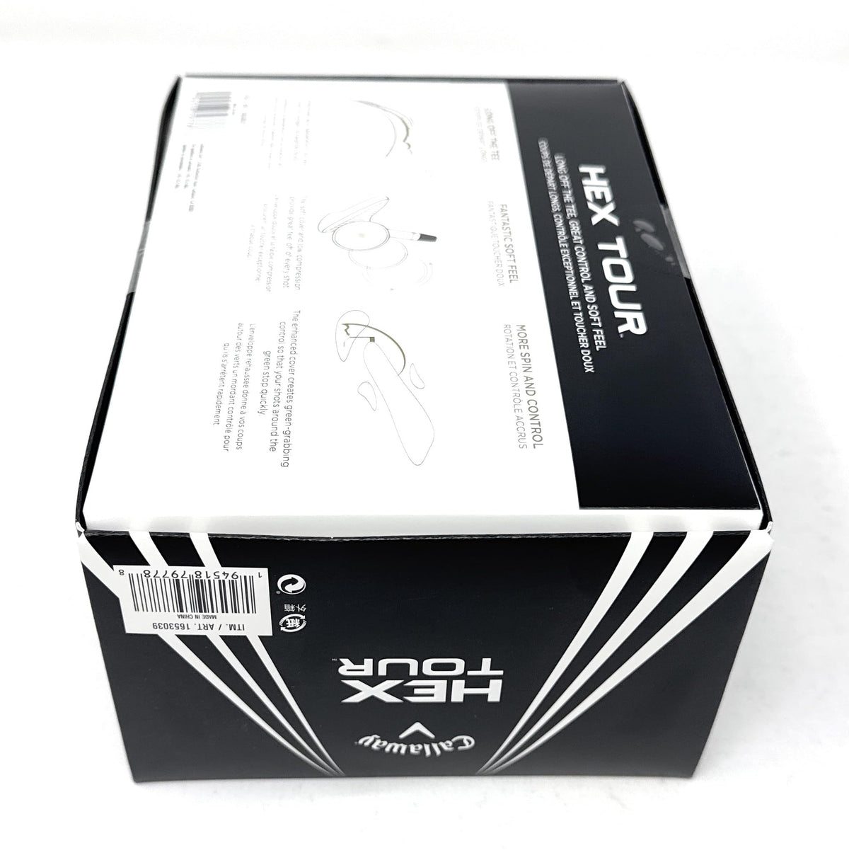 Callaway Hex Tour Soft 24-pack display highlights value and ready-to-use balls