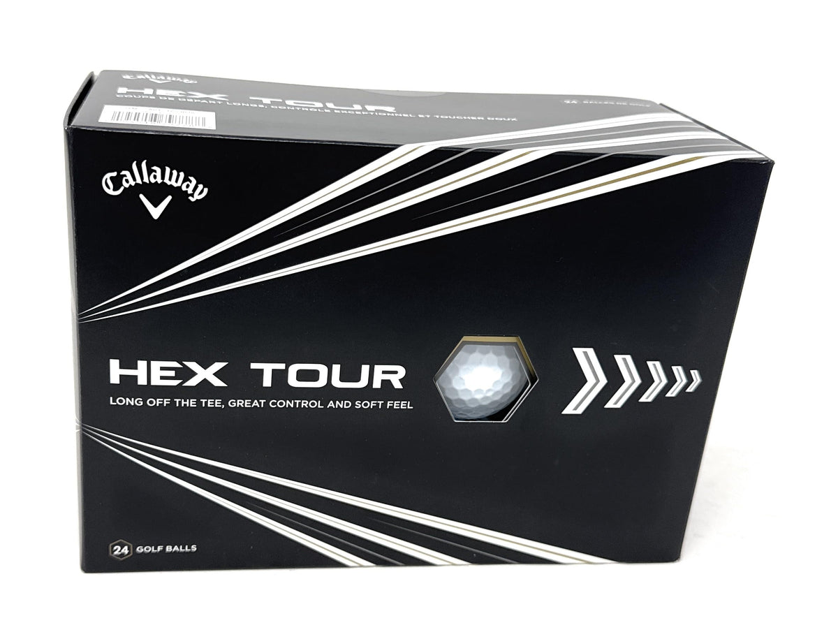 Callaway Hex Tour Soft golf ball front view shows distance-ready design
