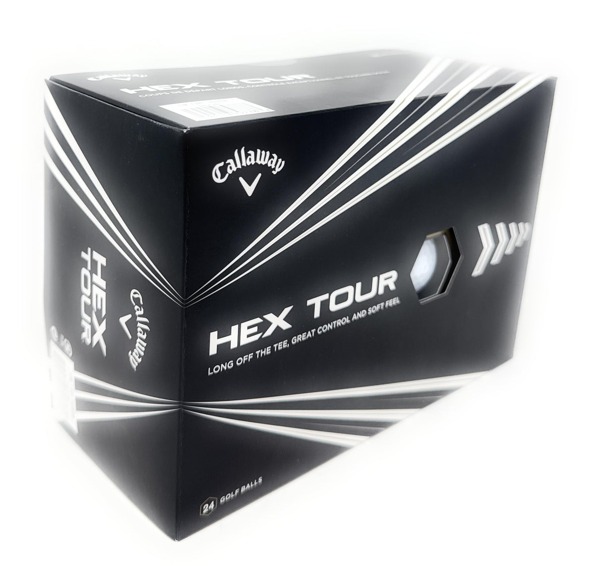 Callaway Hex Tour Soft ball side profile highlights spin and control