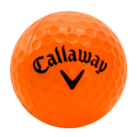 Callaway HX Soft Flight orange foam practice ball, 18-pack, safe for indoor and outdoor practice