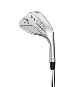 Callaway Jaws RAW Chrome Lob Wedge left-handed 60° with aggressive grooves for maximum spin