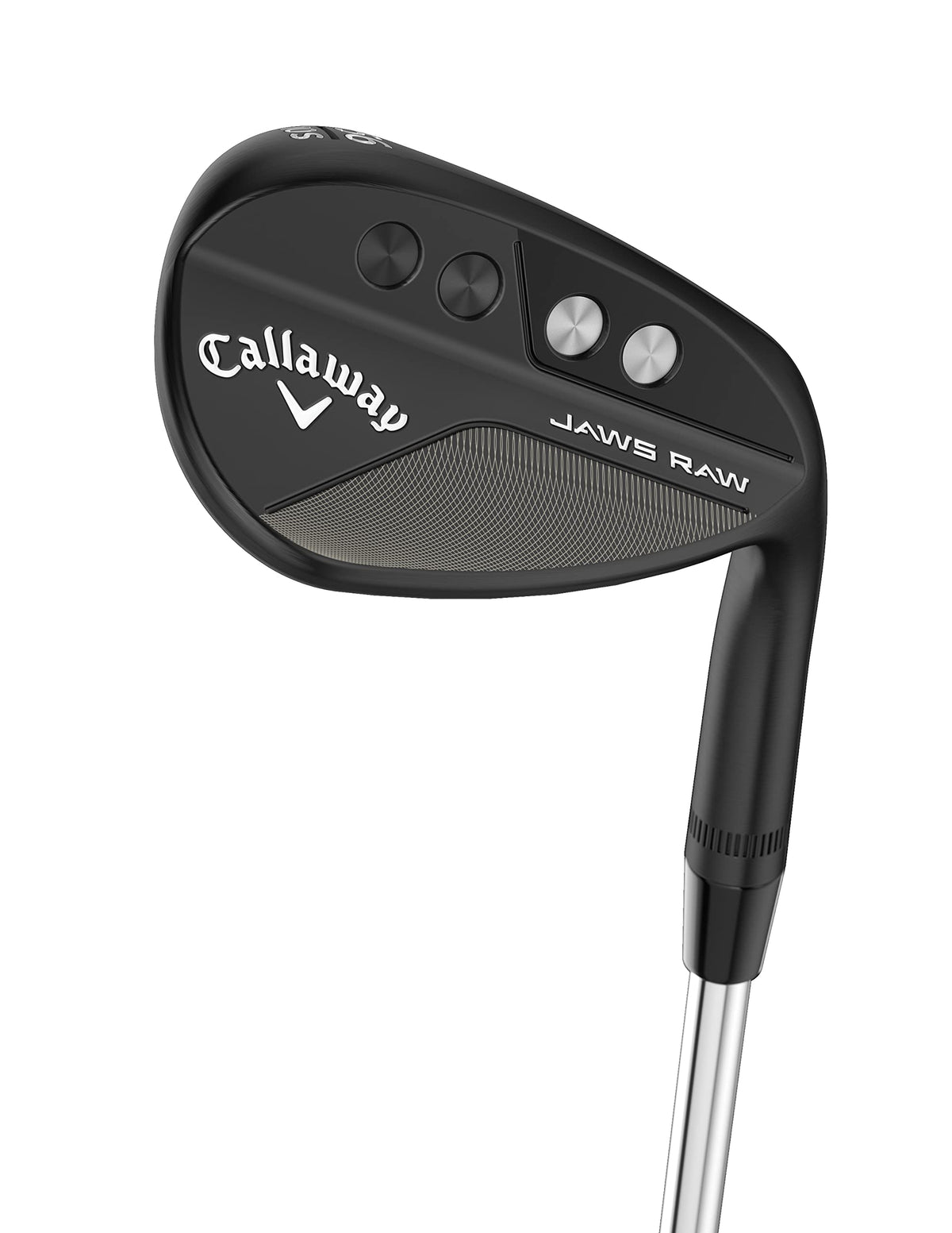Callaway Jaws RAW groove-detail highlights raw face texture for enhanced stopping power and feel.