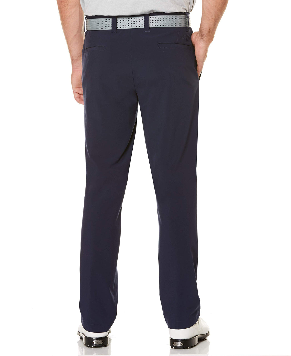 Callaway lightweight tech pant back view highlighting active waistband and stretch for comfort