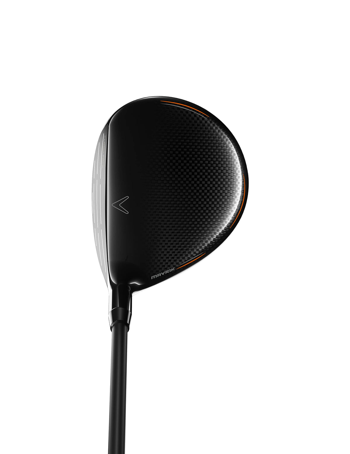 Callaway Mavrik fairway 5 wood sole view emphasizing low CG launch.