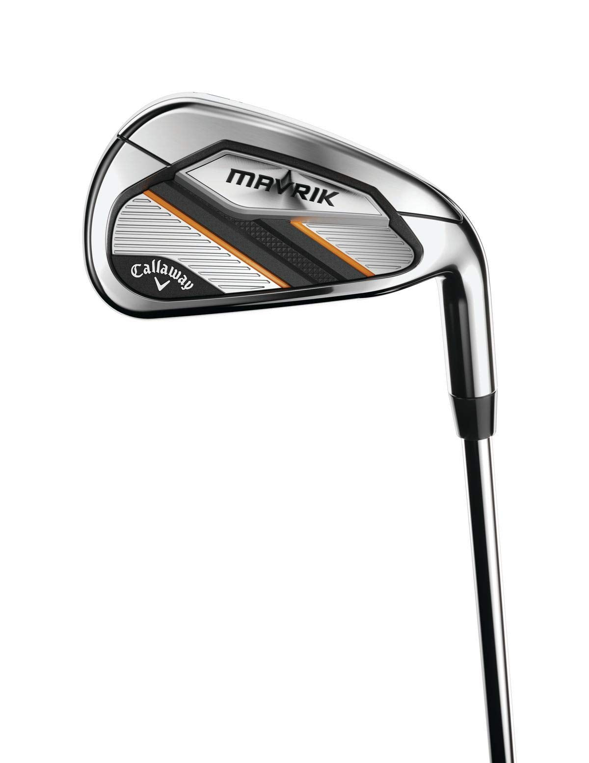 Callaway MAVRIK 6-iron in hand shows refined feel and alignment cues.