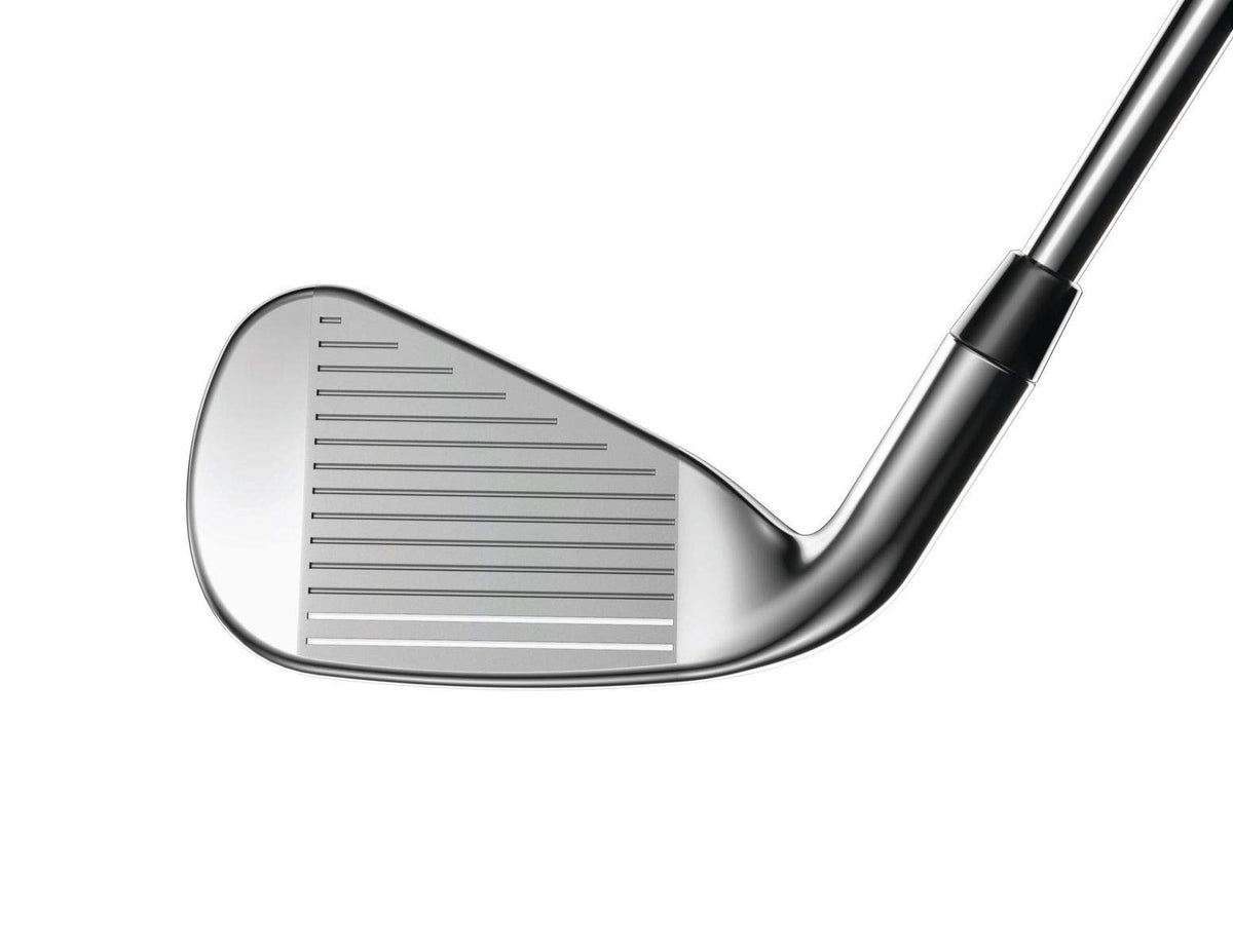 Callaway MAVRIK 6-iron swing demonstrates smooth tempo for consistent contact.
