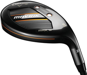 Callaway MAVRIK Max 4 Hybrid swing view emphasizing lightweight, forgiving design.