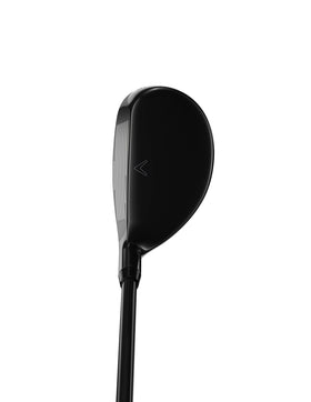 Callaway MAVRIK Max 5 Hybrid profile in graphite, optimized launch.