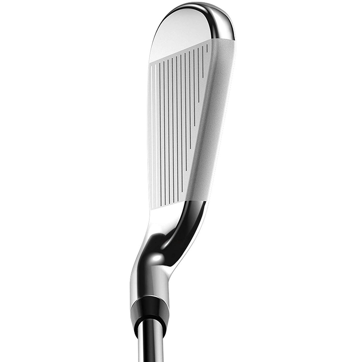 Callaway MAVRIK Max sand wedge face close-up highlighting spin potential and consistent turf interaction.